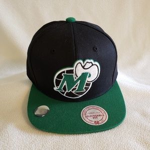 Dallas Mavericks Baseball Hat Cap Mitchell & Ness